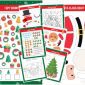 Merry Christmas Activity Workbook for Kids pages